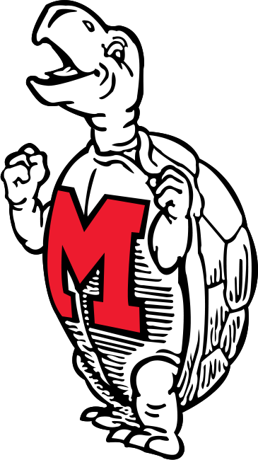 Maryland Terrapins 1963-1967 Alternate Logo iron on transfers for T-shirts
